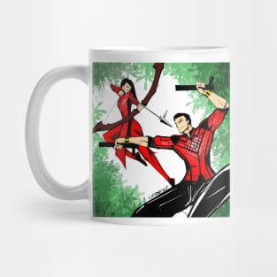 the tiger and the dragon in martial arts of mystic china Mug